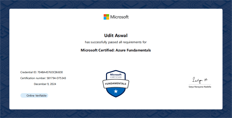 AZ-900: Azure Fundamentals
